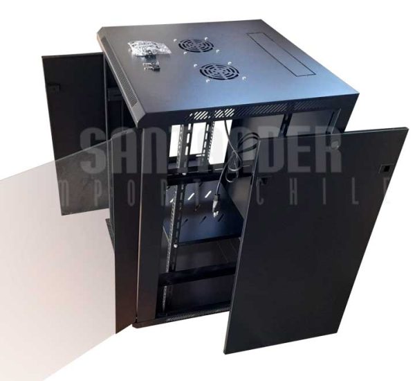 (WS1-6618) GABINETE MURAL 18U 600X600 MAINTRONICS - Image 2