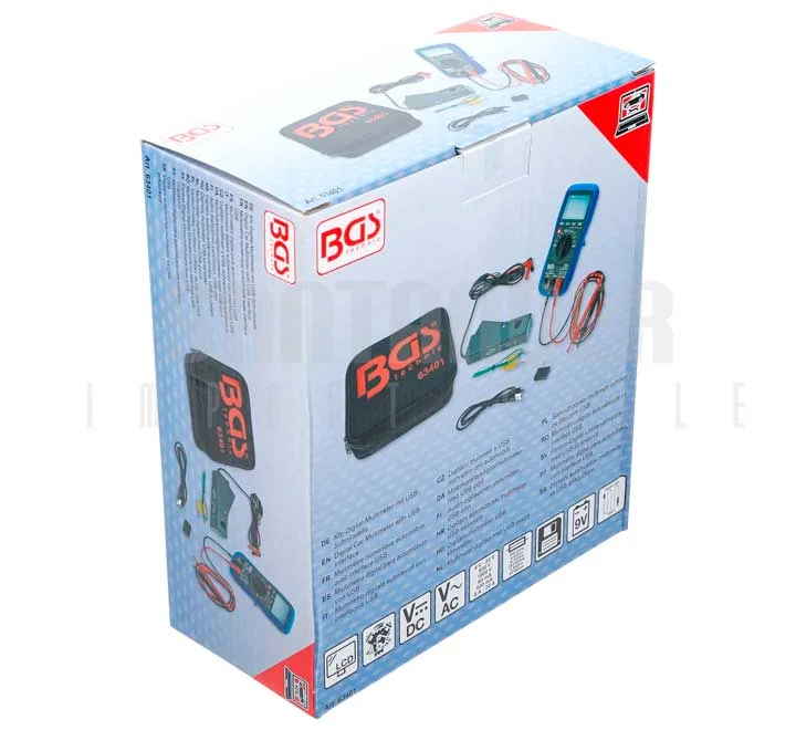 (63401) AUTOMOTIVE DIGITAL MULTIMETER WITH USB INTERFACE - Image 2