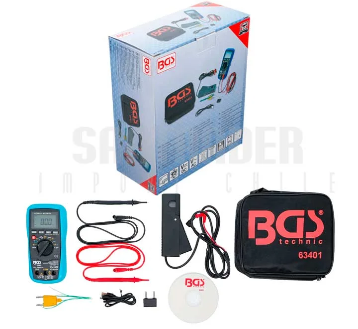(63401) AUTOMOTIVE DIGITAL MULTIMETER WITH USB INTERFACE - Image 3